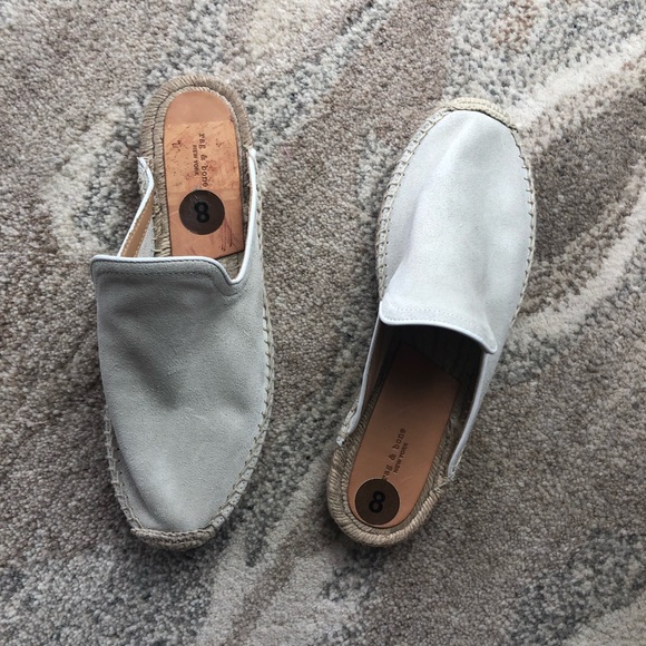 rag and bone suede espadrilles